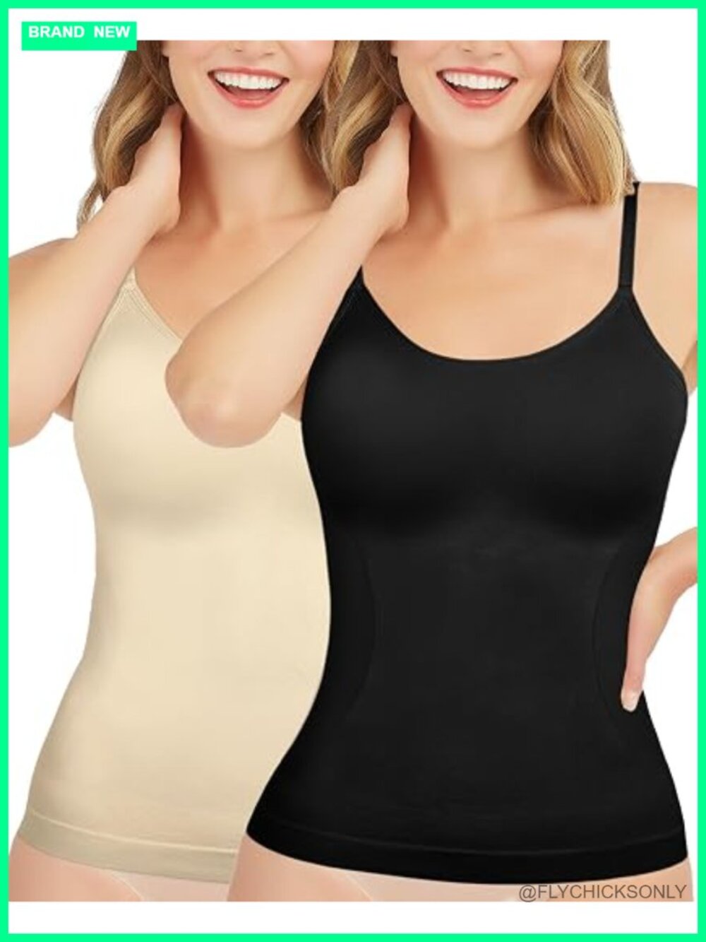 Seamless Compression Tank Top Shapewear Tummy Control Camisole
